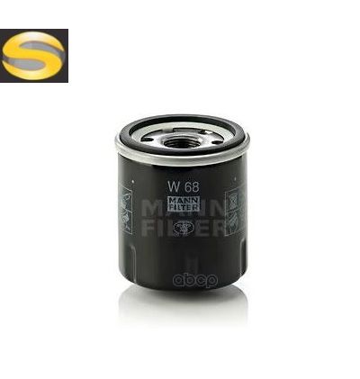 MANN W68 - Filtro de Óleo Lubrificante