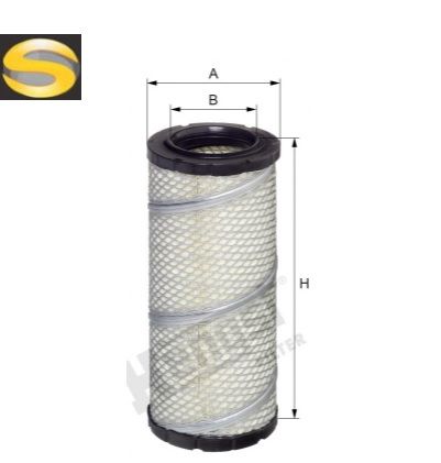HENGST E571L - Filtro de Ar