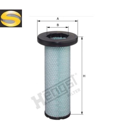 HENGST E1560LS - Filtro de Ar 2°