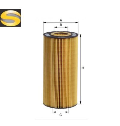 HENGST E175HD129 - Filtro de Óleo Lubrificante