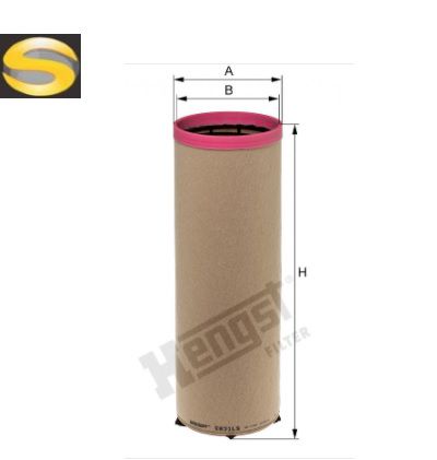 HENGST E631LS - Filtro de Ar 2°