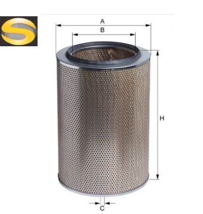 HENGST E433L - Filtro de Ar