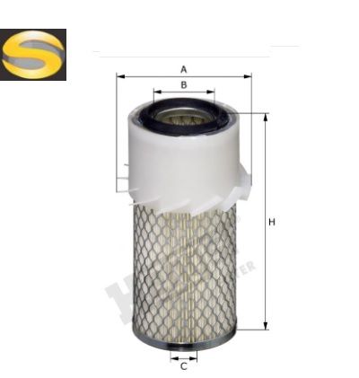 HENGST E750L - Filtro de Ar