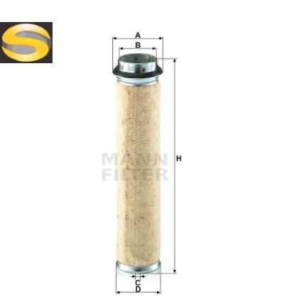 MANN CF600 - Filtro de Ar 2°