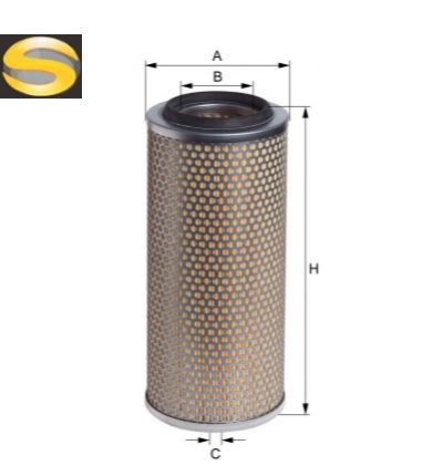 HENGST E112L - Filtro de Ar