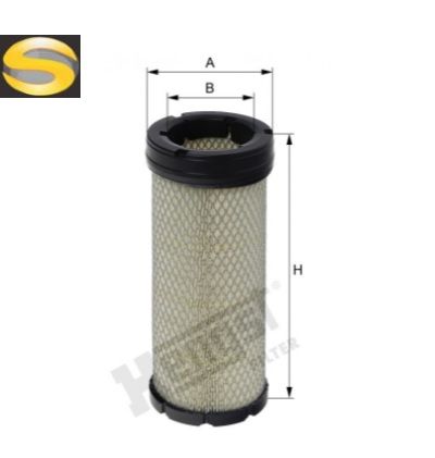 HENGST E754LS - Filtro de Ar 2°