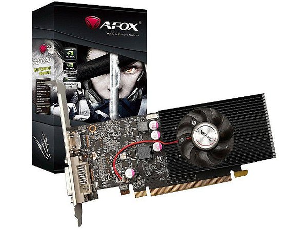 PLACA DE VÍDEO NVIDIA GT 1030 2GB GDDR5 64 BITS AFOX