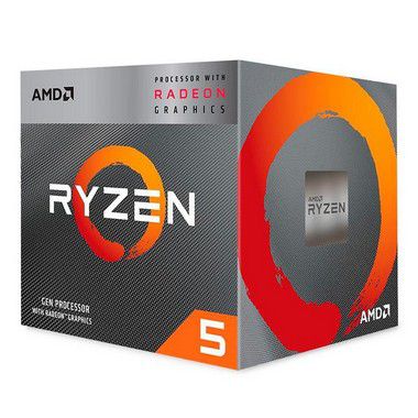 PROCESSADOR AMD RYZEN 5 2400G 3.6GHZ 6MB CACHE AM4 DDR4 C/RADEON VEGA 11