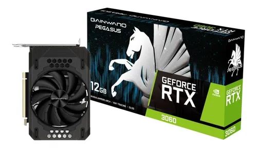 Placa De Vídeo Nvidia Gainward Geforce RTX 3060 Pegasus 12GB GDDR6