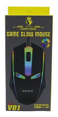 MOUSE GAMER GLOW AOAS V01