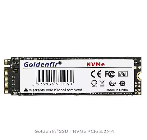 SSD 512GB M.2 2280 NVME GOLDENFIR