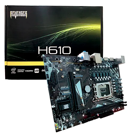 PLACA MÃE INTEL REVENGER H610M DDR4 LGA1700