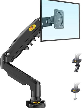 SUPORTE DE MESA À GÁS ARTICULADO PARA MONITOR NORTH BAYOU F80