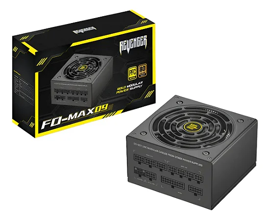 FONTE REVENGER 850W MAXIMUS ATX 80PLUS BRONZE PFC ATIVO FO-MAX09