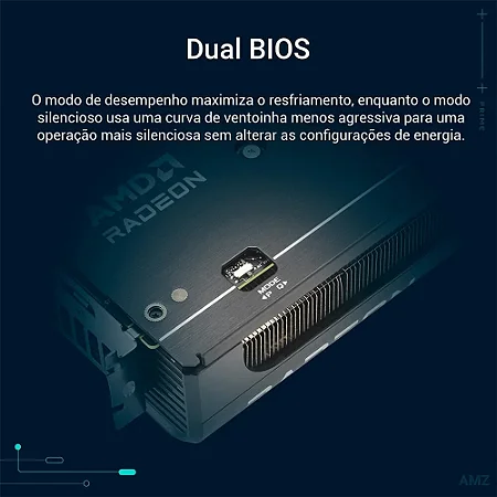 PLACA DE VÍDEO ASUS PRIME RX 9060 XT OC AMD RADEON 8GB GDDR6 128BITS TRIPE FAN OPENGL 4.6