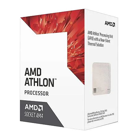 PROCESSADOR AMD ATHLON 320GE 3.50GHZ 4MB AM4 DDR4 C/ RADEON VEGA 3
