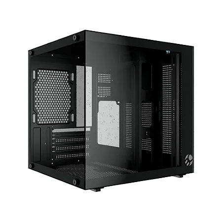GABINETE GAMER BLUECASE LIFE BG-066 MICRO-ATX MINI-ITX LATERAL EM VIDRO PRETO
