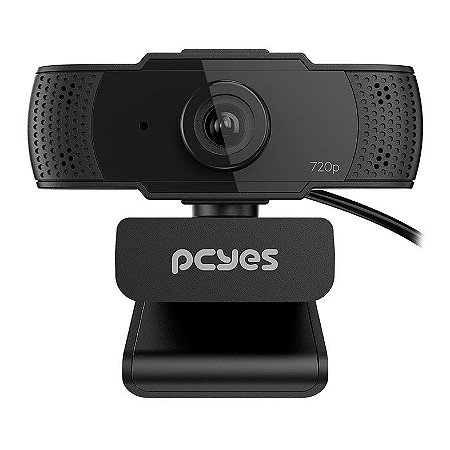 WEBCAM PCYES HD 720P RAZA HD-03 COM MICROFONE EMBUTIDO
