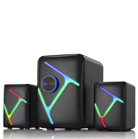 CAIXA DE SOM GRASEP 2.1 11W COM SUBWOOFER D-GP305