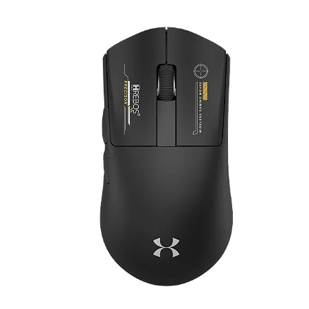 MOUSE GAMER SEM FIO HREBOS IF-603PT 8000DPI PRETO SEM FIO COM DOCK DE CARREGAMENTO