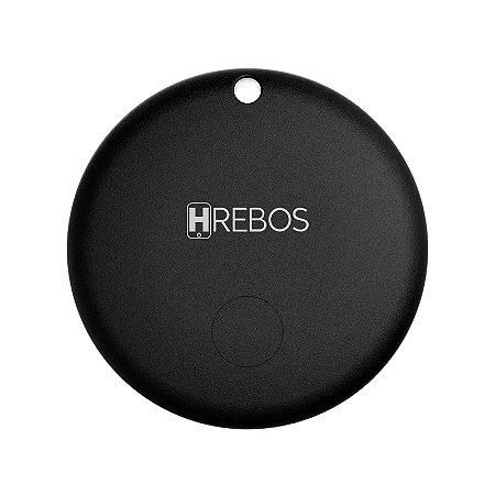 RASTREADOR INTELIGENTE BLUETOOTH HREBOS H-TAG BASE 40M PRETO