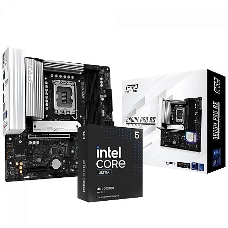 KIT UPGRADE INTEL CORE ULTRA 5 245KF + B860M ASROCK
