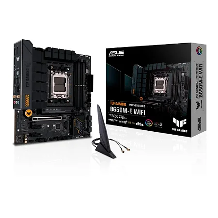 PLACA MÃE AMD ASUS TUF B650M-E WIFI DDR5 AM5 USB 3.0