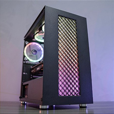 PC GAMER AMD RYZEN 5 5500 RAM 16GB SSD 480GB A520M RADEON RX 580 8GB 500W