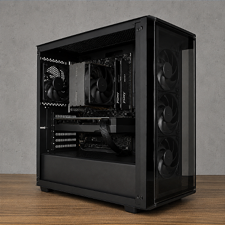 PC GAMER AMD RYZEN 5 5500 RAM 16GB SSD 480GB A520M RADEON RTX 3050 6GB 500W
