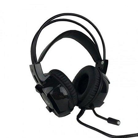 HEADSET GAMER KNUP KP-464 PRETO COM LED RAINBOW P2