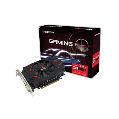 Placa de Video Biostar, Radeon, Rx 550, 2GB, GDDR5, 128 Bit