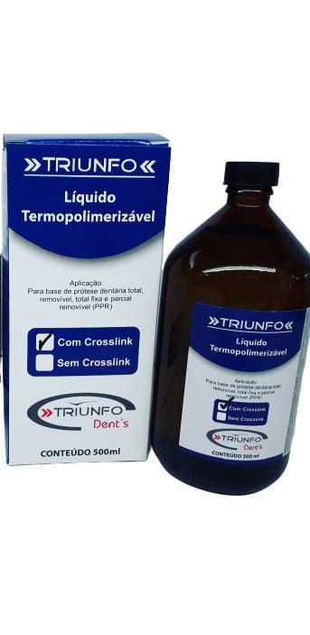 Resina Liquido Termopolimerizável C/ Crosslink - Triunfo - 500ML