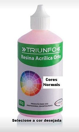Resina Odontológica Triunfo - Cores Normais - 80gr