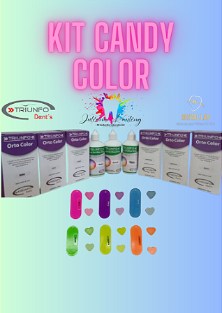 Kit Ortodontia Candy Color Exclusivo Dentallab - @TPDJulianakaulingortontia