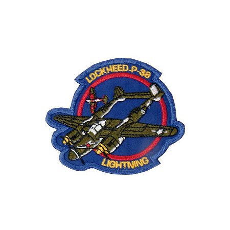 Bordado Termocolante LockHeed P-38