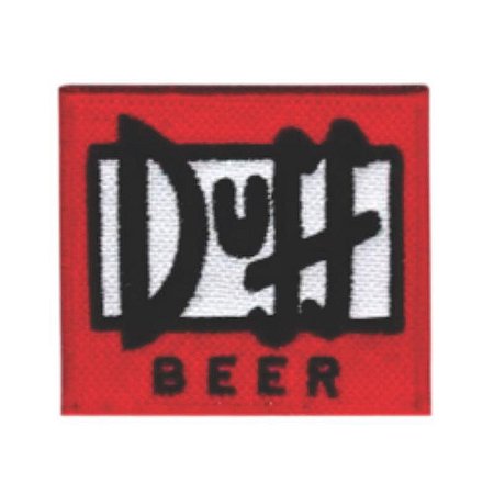 Bordado Termocolante Duff Beer