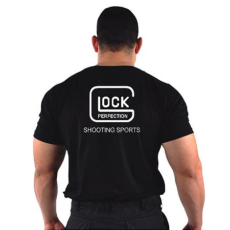 Camiseta Militar Bordada - Glock