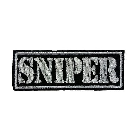 Patch Bordado com Fecho de Contato - Sniper II