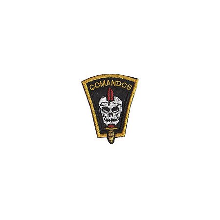 Patch Bordado com Fecho de Contato - Brevet Comandos