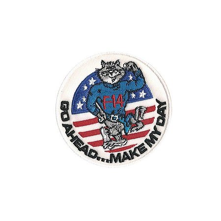 Patch Bordado com Fecho de Contato - F 14