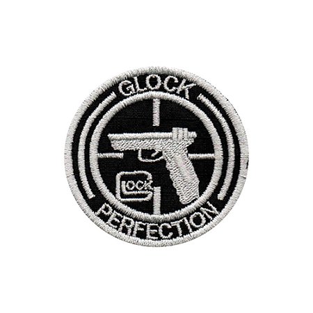Patch Bordado com Fecho de Contato - Glock