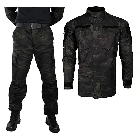Gandola Assault + Calça Combat - Bélica | Multicam Black
