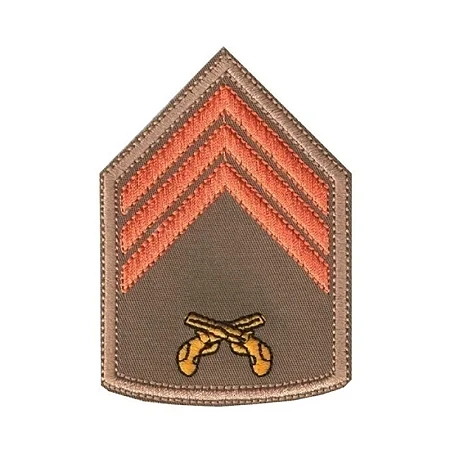 Divisa Bordada - 3° Sargento PMSC