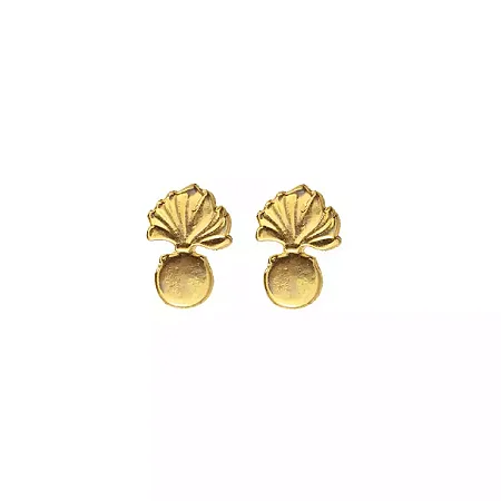 Distintivo de Metal - Artilharia Dourado - Gola