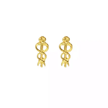 Distintivo de Metal - Dentista Dourado - Gola