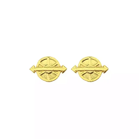 Distintivo de Metal - Motorista Dourado - Gola