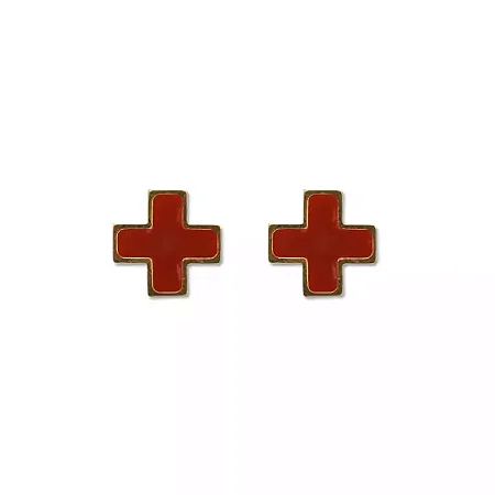 Distintivo de Metal - Saúde Dourado - Gola