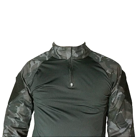Conjunto Combat Shirt + Calça Cargo | Petróleo - Bravo