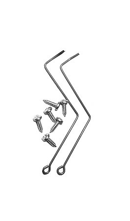 Trava de Arame Aço 2,5mm (Par)