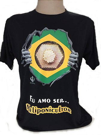Camiseta "Eu amo ser... Meliponicultor"